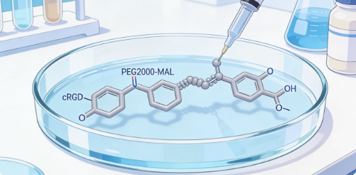 PEG2000-MAL 修饰 cRGD 靶向多肽定制 PEG2000-MAL 修饰 cRGD 靶向多肽定制
