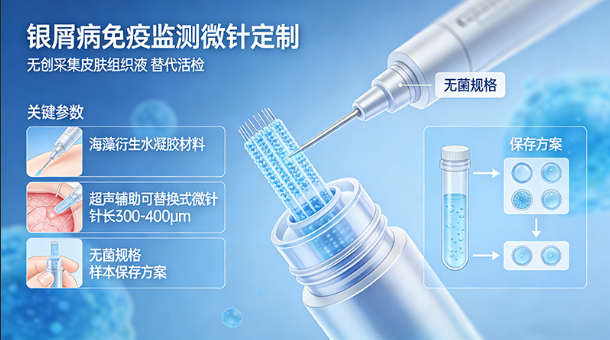 银屑病免疫监测微针定制 银屑病免疫监测微针定制