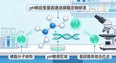 pH响应型基因递送磷脂定制(药企研发场景) pH响应型基因递送磷脂定制(药企研发场景)