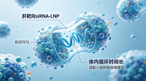 科研用肝靶向siRNA-LNP定制