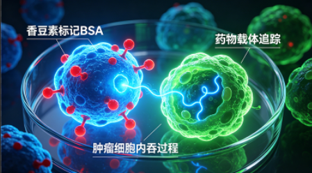 香豆素标记BSA用于肿瘤细胞药物载体追踪