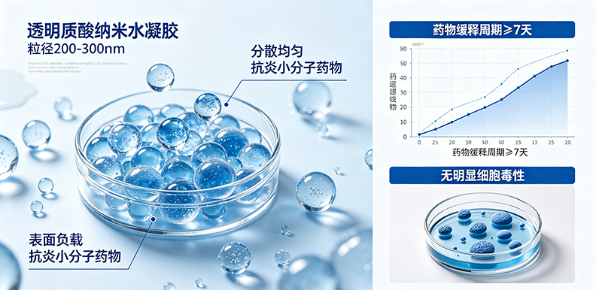 透明质酸纳米水凝胶载药定制(科研用途) 透明质酸纳米水凝胶载药定制(科研用途)