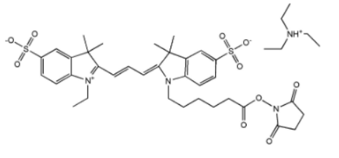 Cyanine3 NHS ester; Cy3-N-羟基琥珀酰亚胺酯；Cy3 NHS ester荧光染料
