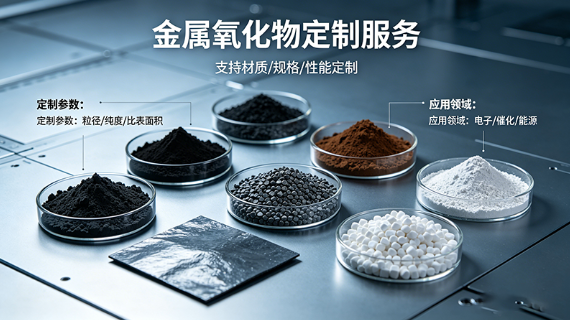 金属氧化物定制方案:粒径与形貌调控路径