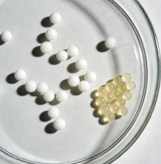 壳聚糖微球:粒径50nm-10μm可定制