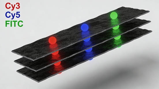 荧光标记黑磷定制：Cy3/Cy5/FITC荧光标记黑磷纳米片