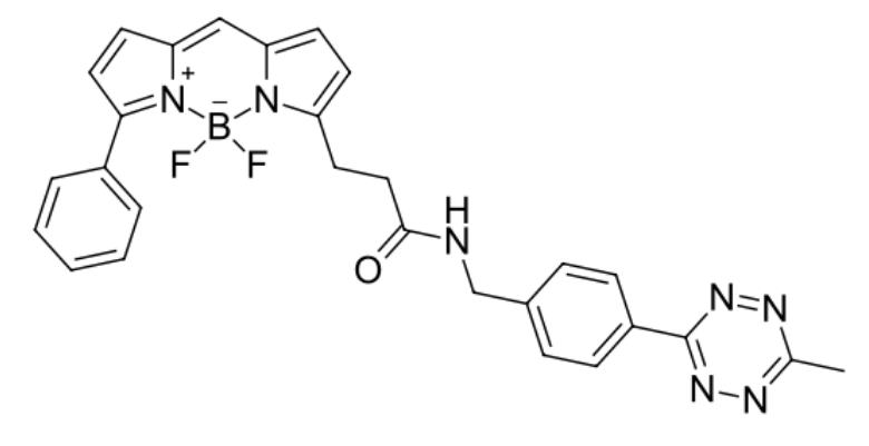 BDP R6G tetrazine, Borondipyrromethene dye，BODIPY类氟化硼二吡咯类荧光染料