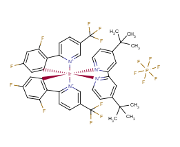 cas870987-63-6/(Ir[dF(CF3)ppy]2(dtbpy))PF6环状金属铱配合物