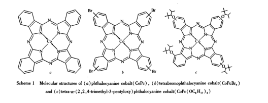溴代酞菁钴--四个溴 ，四溴代酞菁钴(CoPcBr4)  西安齐岳生物提供定制合成
