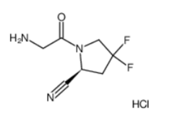 CAS:1448440-51-4，(S)-1-(2-氨基乙酰基)-4,4-二氟吡咯烷-2-甲腈盐酸盐，含氟试剂