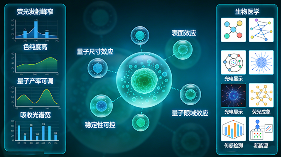 多类型量子点定制方案：从碳量子点到钙钛矿量子点