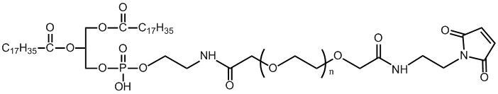 DPSE-PEG1000-Mal DSPE-PEG-马来酰亚胺 外貌：白色粉末