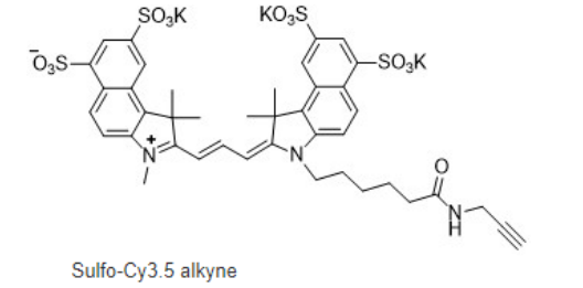 Sulfo-Cyanine3.5 alkyne