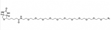 Biotin-PEG11-azide 生物素-十一乙二醇-叠氮 CAS:956494-20-5