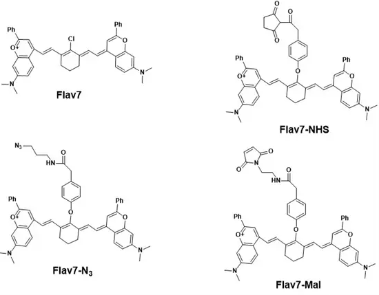 Flav7-Maleimide 马来酰亚胺修饰NIR-II近红外二区染料