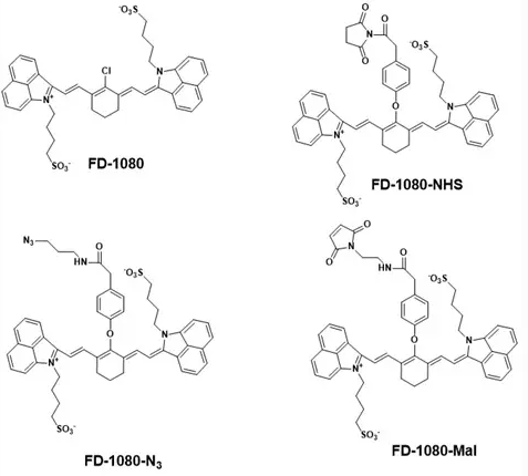 FD-1080-Amine/FD-1080-NH2 近红外二区染料