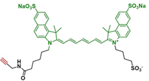 diSulfo-ICG alkyne 二磺酸-吲哚菁绿-炔基